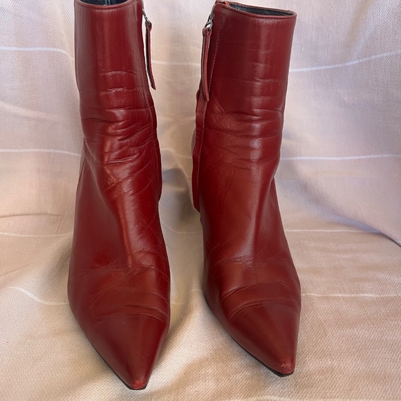 Marcie Ankle Boot | Red - Picture 2 of 14